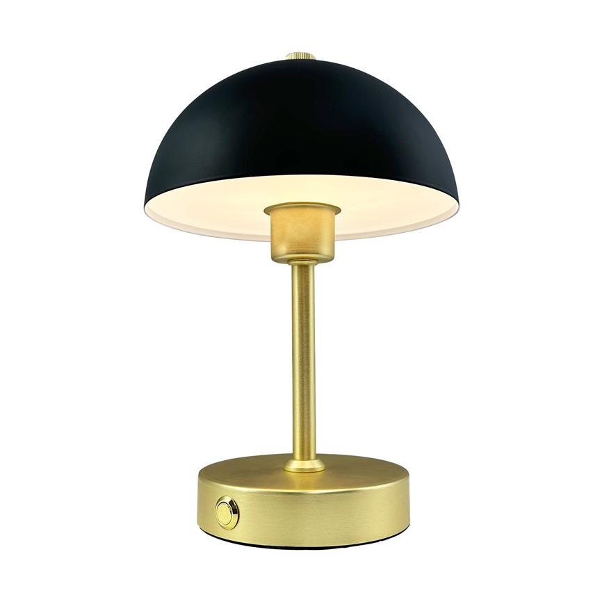 Dyberg Larsen Malmø LED bordlampe sort messing