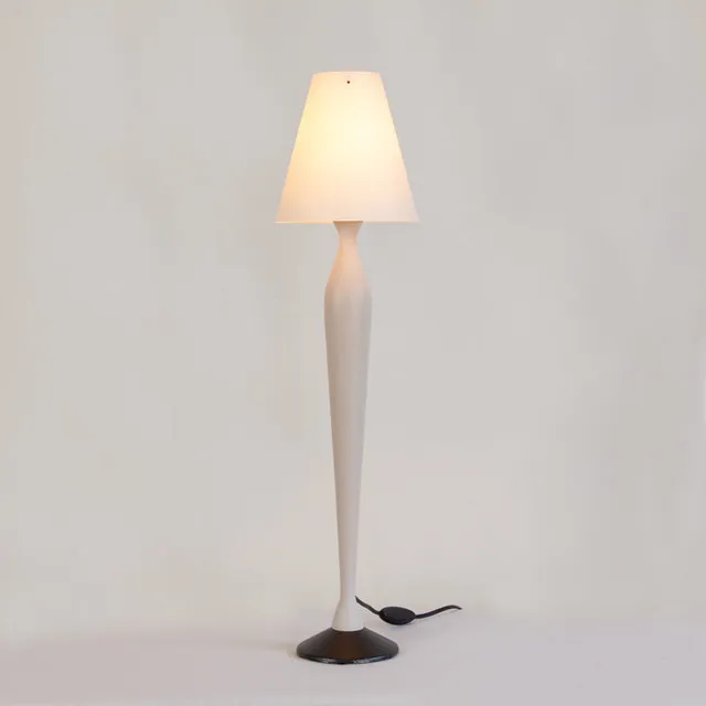 Zlamp Rebecca stor bordlampe bjørk papir