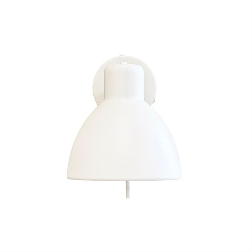 Dyberg Larsen Norden vegglampe hvit matt