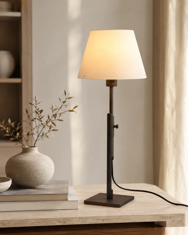 Zlamp Vega 120-2515 bordlampe stor E27 mulbær