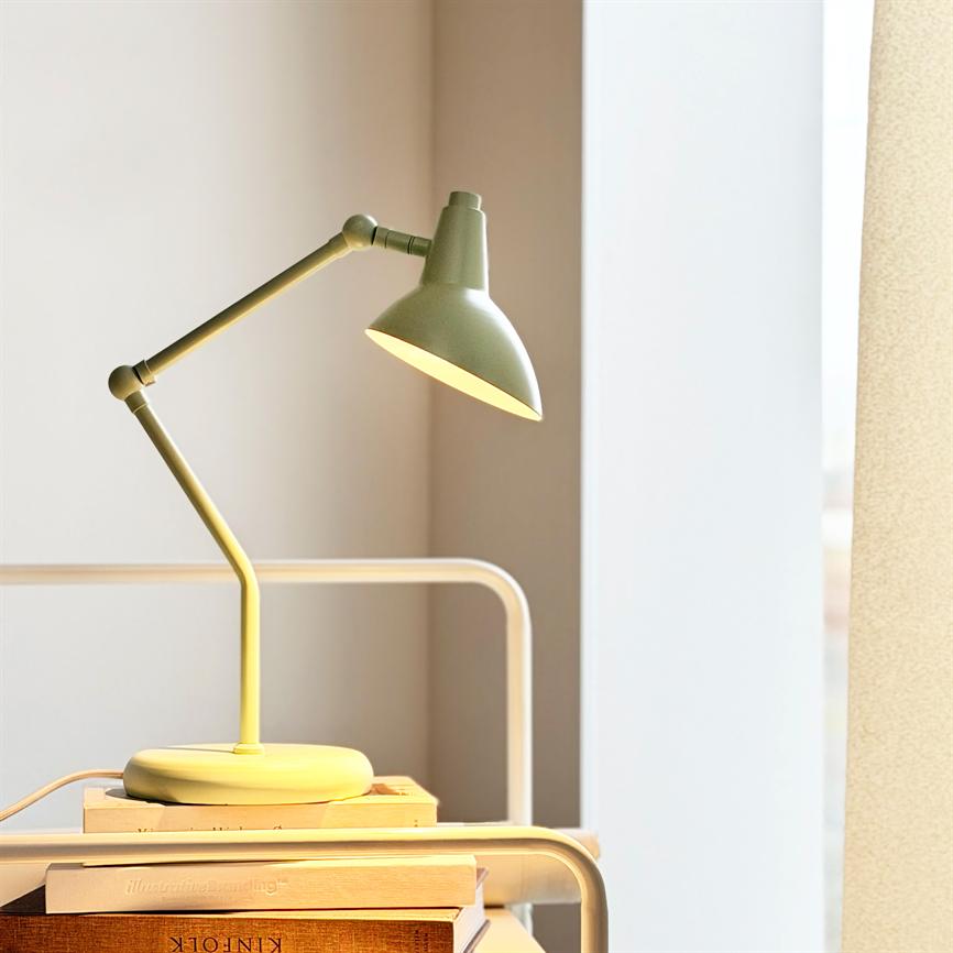 Dyberg Larsen Vela bordlampe mintgrønn justerbar GU10