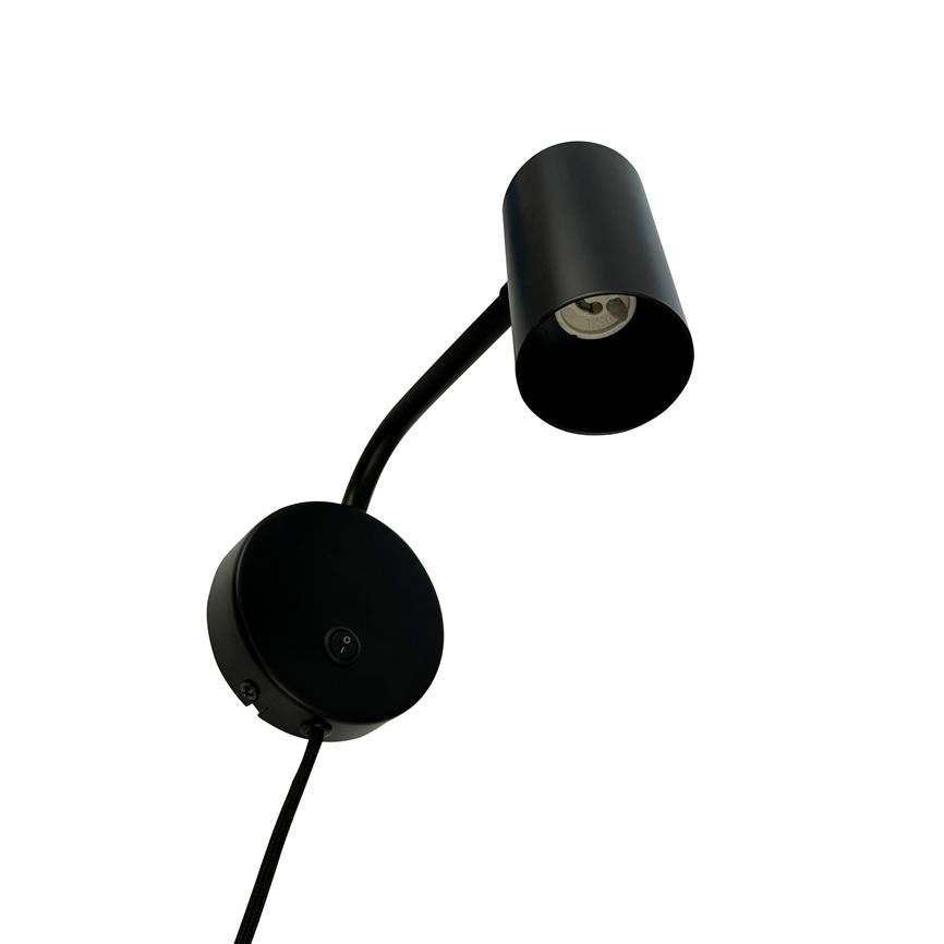 Dyberg Larsen Skagerrak vegglampe sort GU10