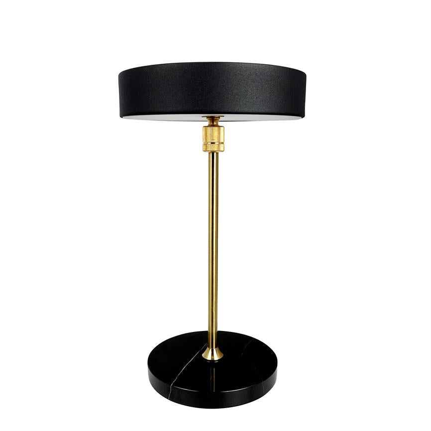 Dyberg Larsen Moonlight bordlampe sort marmor touch