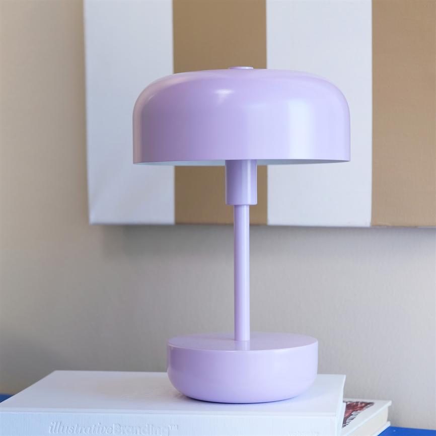 Dyberg Larsen Haipot LED bordlampe lilla