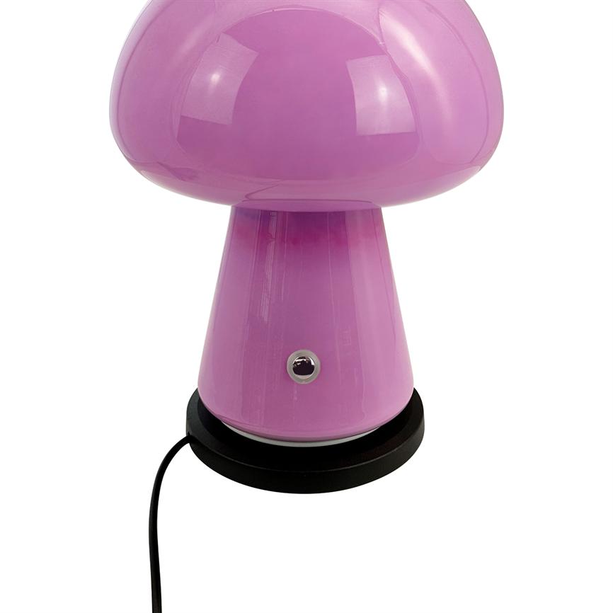 Dyberg Larsen Morkel bordlampe lilla oppladbar