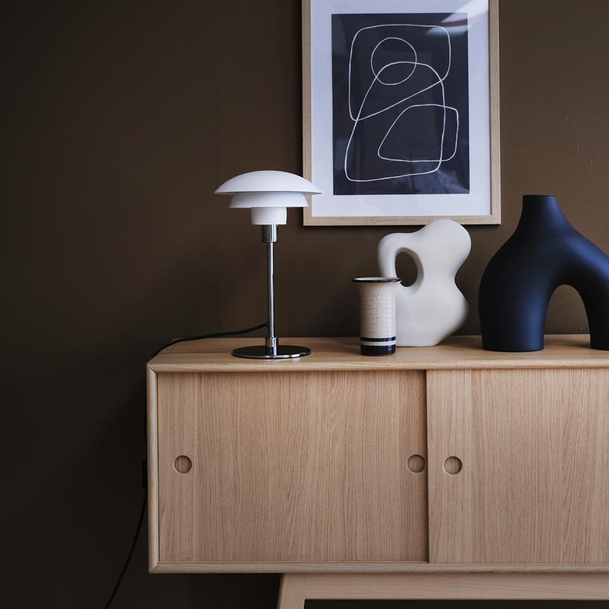 Dyberg Larsen Morph bordlampe hvit E14 35 cm