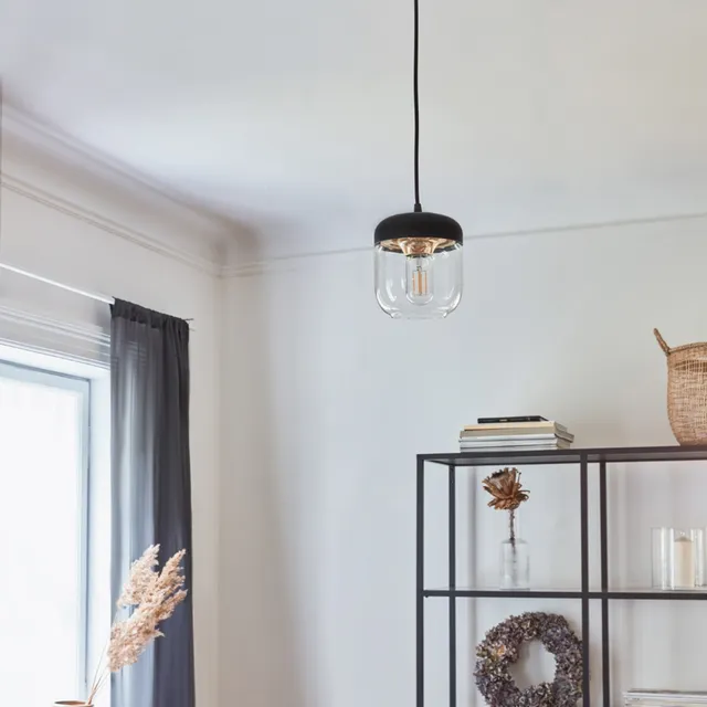 UMAGE Acorn pendelskjerm hvit messing liten