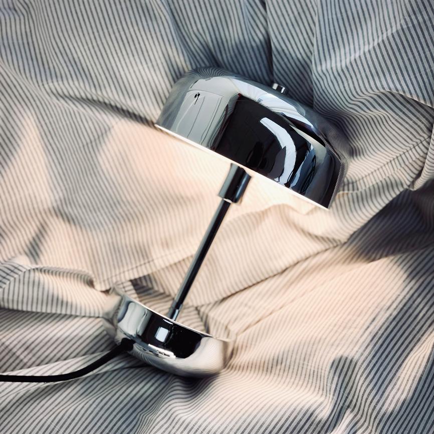 Dyberg Larsen Haipot bordlampe krom G9