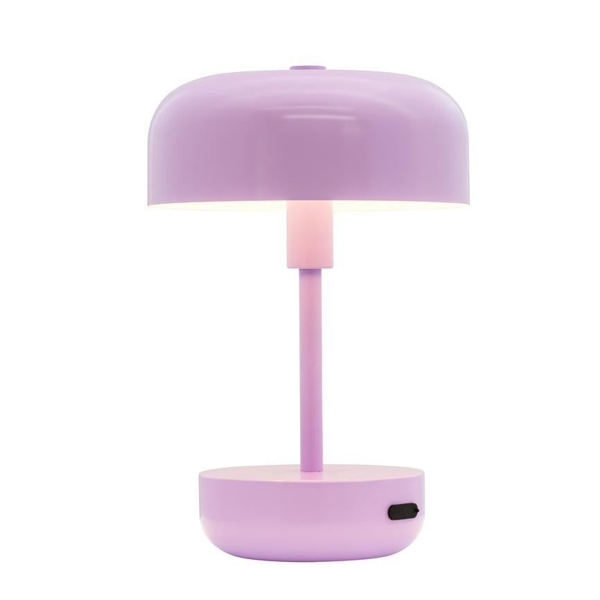 Dyberg Larsen Haipot LED bordlampe lilla