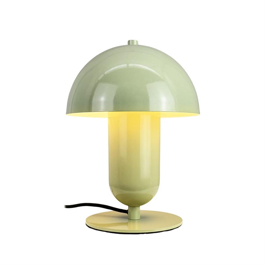 Dyberg Larsen Movie bordlampe grønn kuppel nattbord