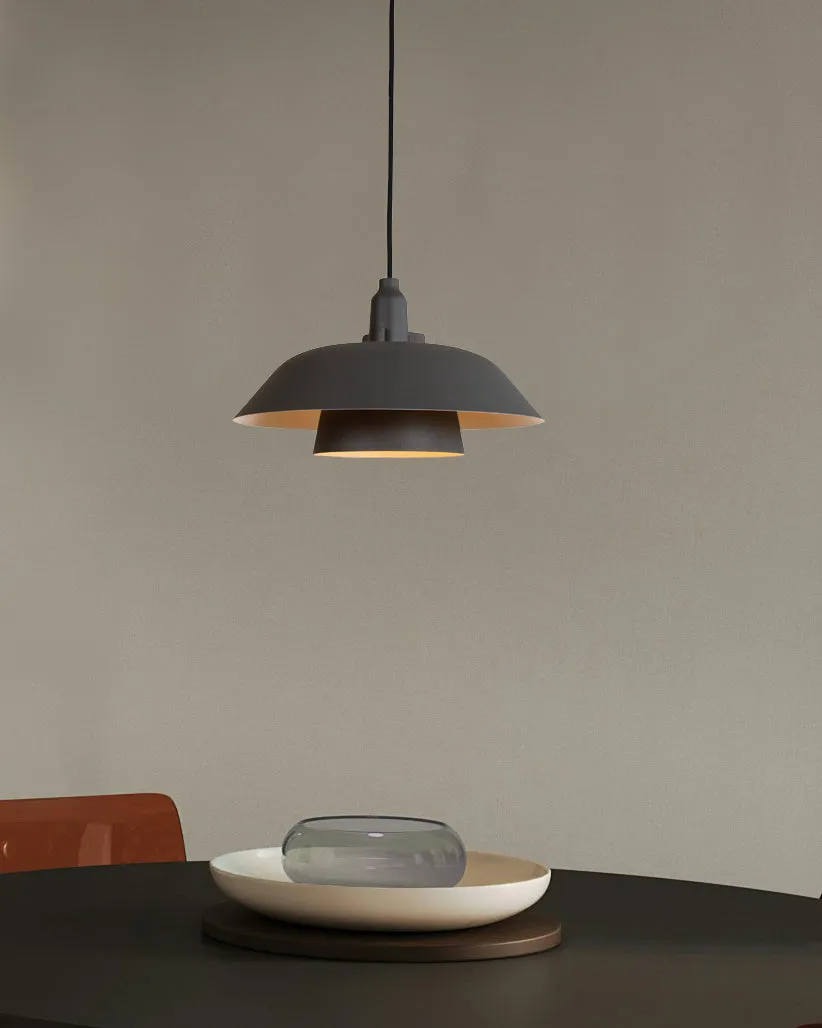 Zlamp P 656-3517 pendellampe 35cm mørkegrå greige