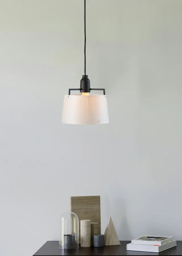 Zlamp Zpindel 654-2119 pendel 21 cm mørkegrå morbærpapir