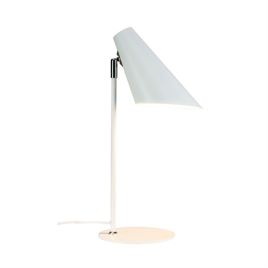 Dyberg Larsen Cale bordlampe hvit