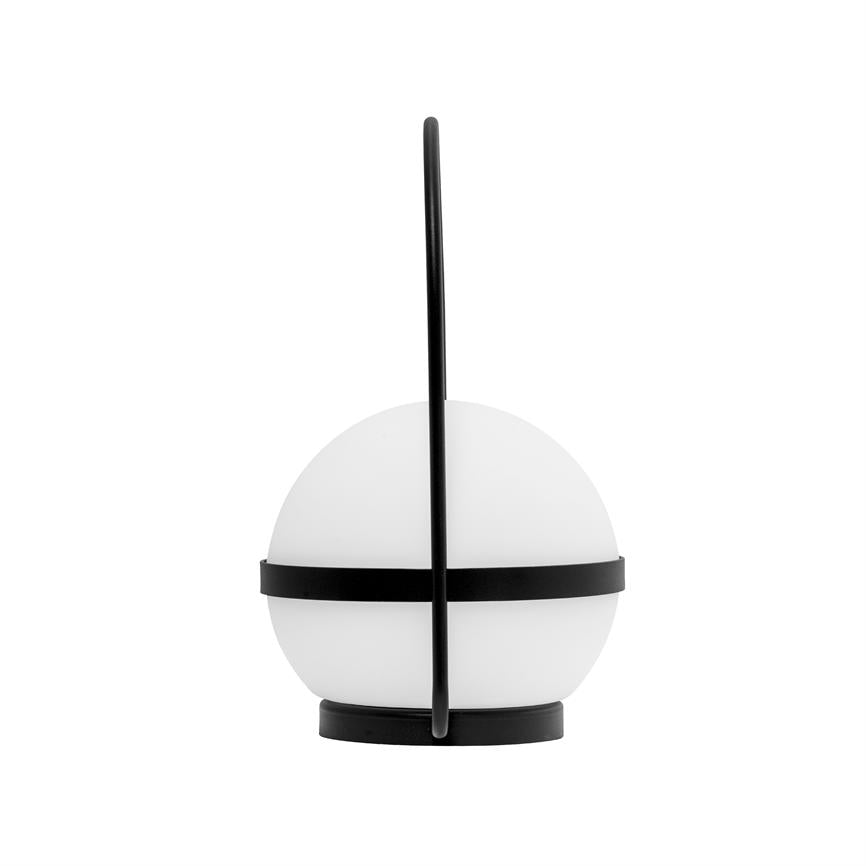 Dyberg Larsen Summer bordlampe solar sort/hvit