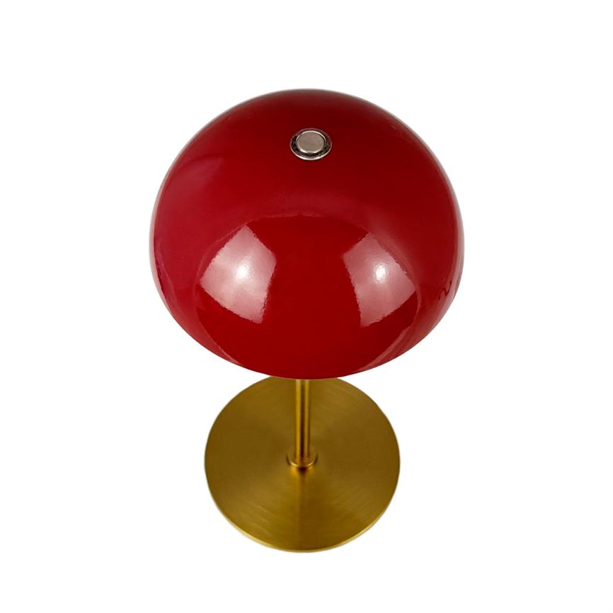 Dyberg Larsen Along bordlampe mørkerød 2-pk LED