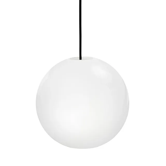 Dyberg Larsen Café pendel Ø30 opalglass svart