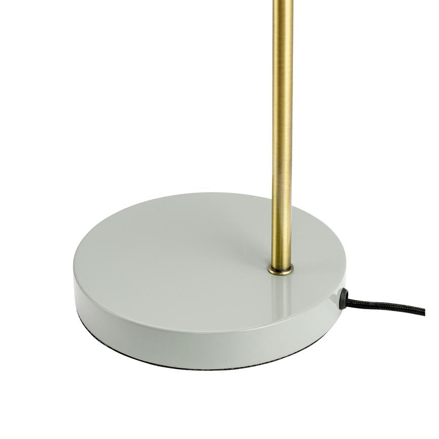 Dyberg Larsen Ocean bordlampe oliv/messing justerbar
