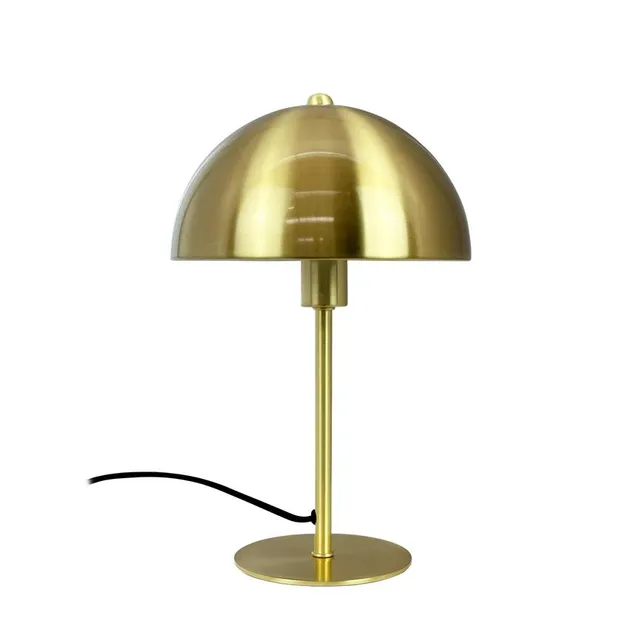 Dyberg Larsen Lyon bordlampe messing – oppladbar lanterne