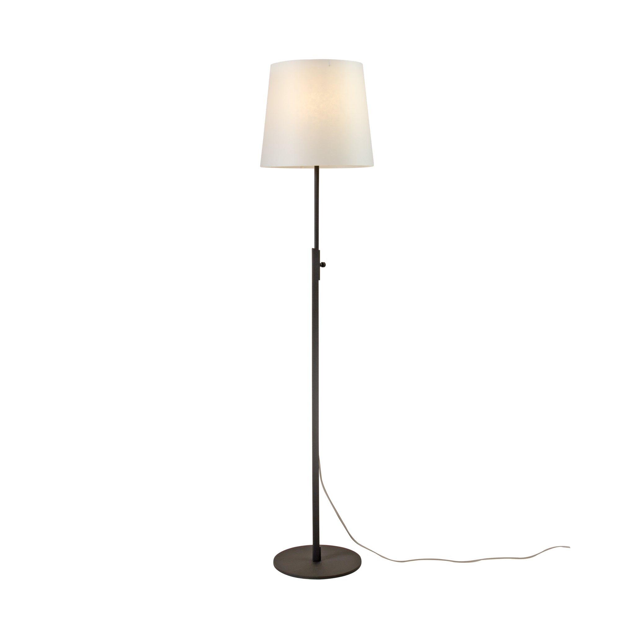 Zlamp Vega 140-3024 gulvlampe mørkegrå morbærpapir
