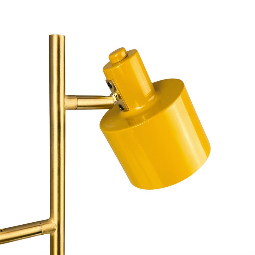 Dyberg Larsen Ocean bordlampe karry turkis messing