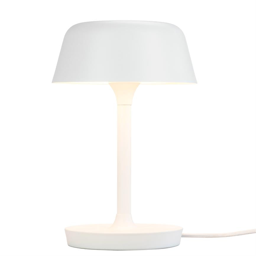 Dyberg Larsen Valencia bordlampe hvit G9
