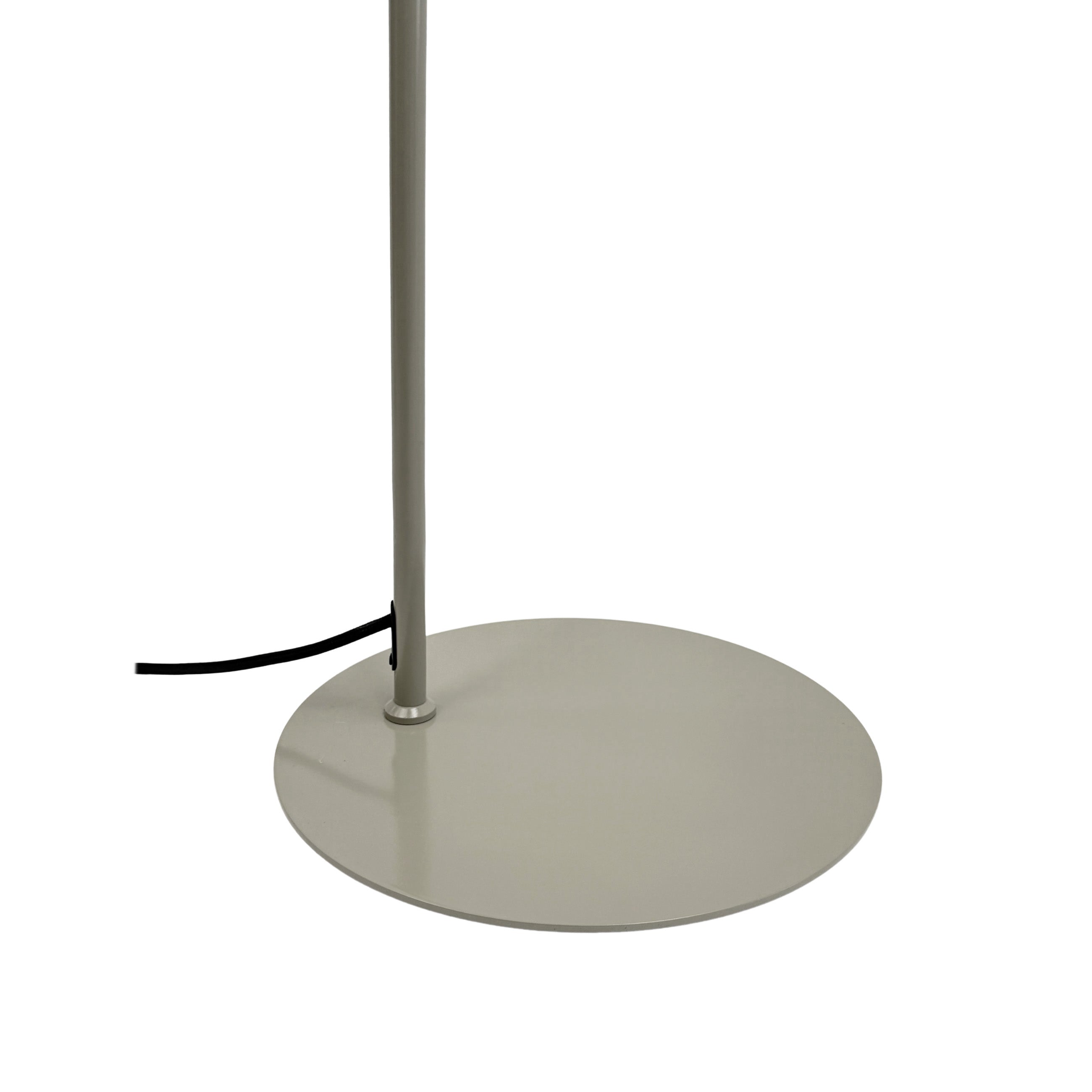 Dyberg Larsen DL12 gulvlampe grå E27 leselampe