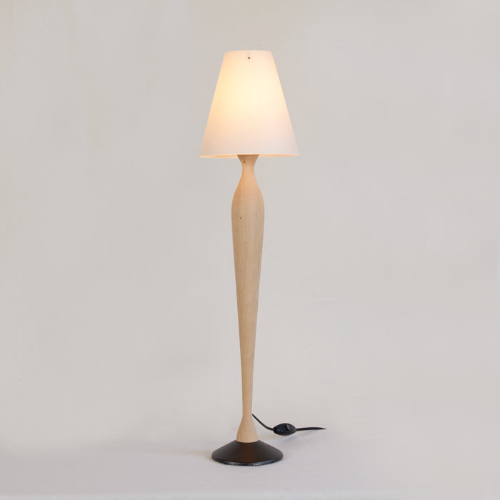 Zlamp Rebecca stor bordlampe bjørk papir