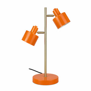 Dyberg Larsen Ocean bordlampe oransje messing E14