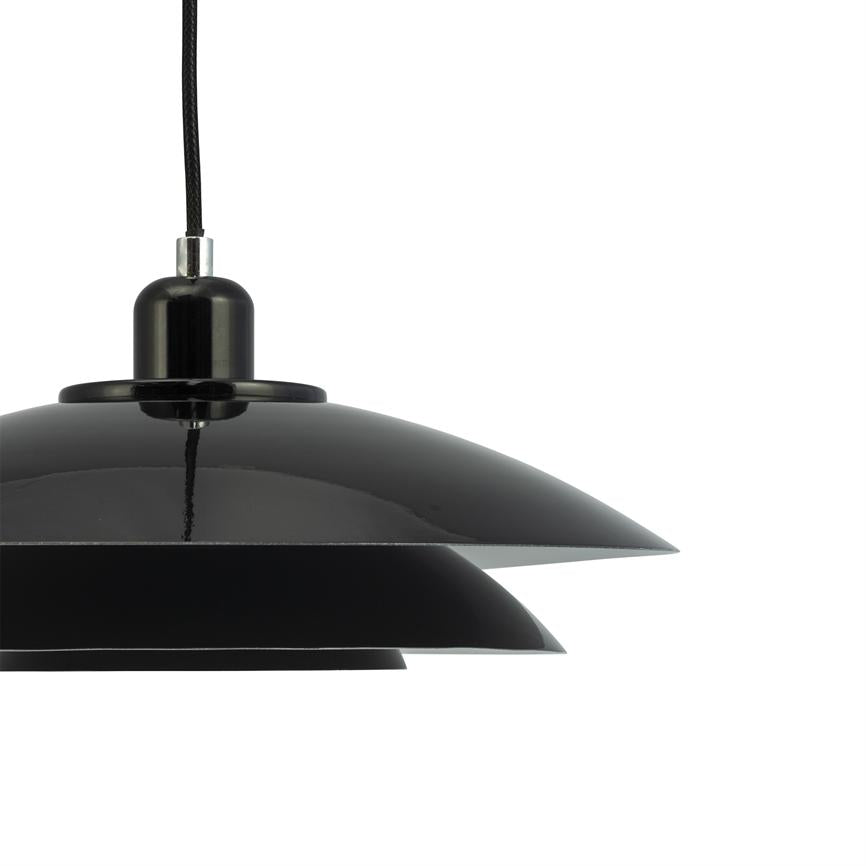Dyberg Larsen Kaje D40 pendellampe sort 40 cm