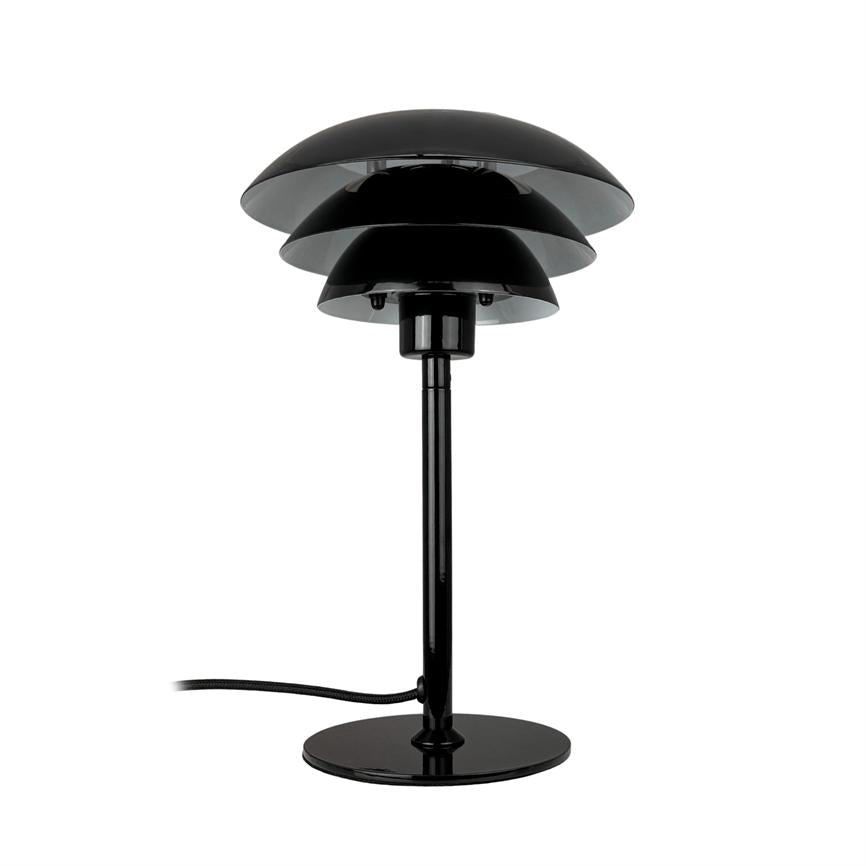 Dyberg Larsen Sixteen bordlampe svart blank