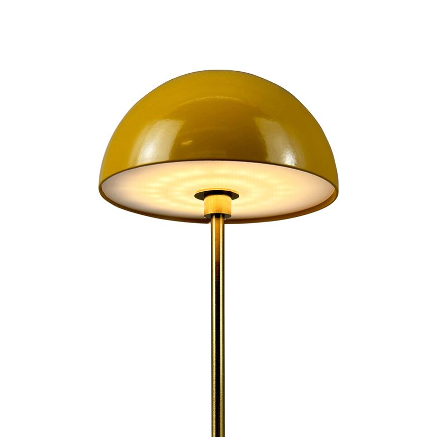 Dyberg Larsen Along mini bordlampe 2-pk karry/turkis