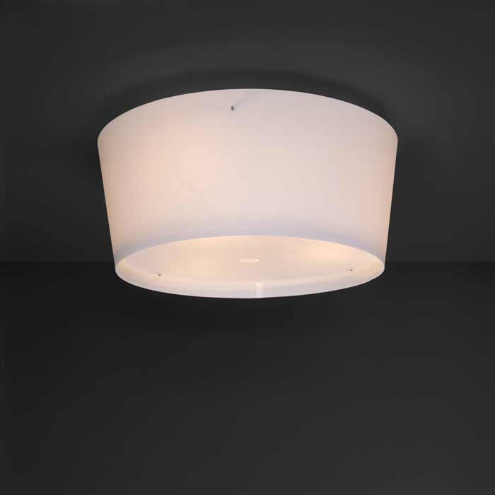 Zlamp Z plafond 35 cm taklampe hvit morbærpapir
