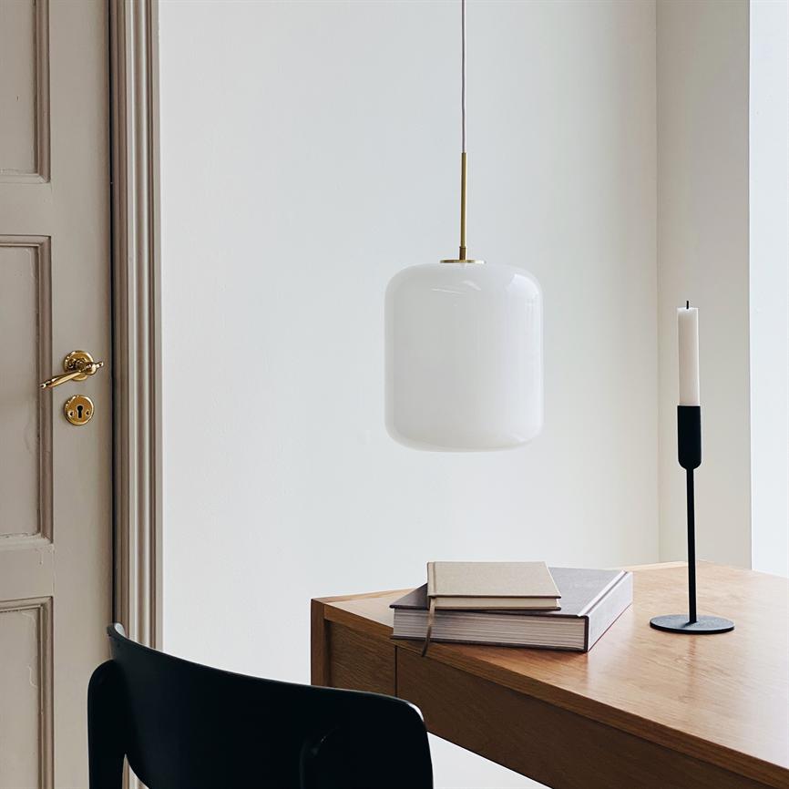 Dyberg Larsen Silvia pendel Ø25 opal messing