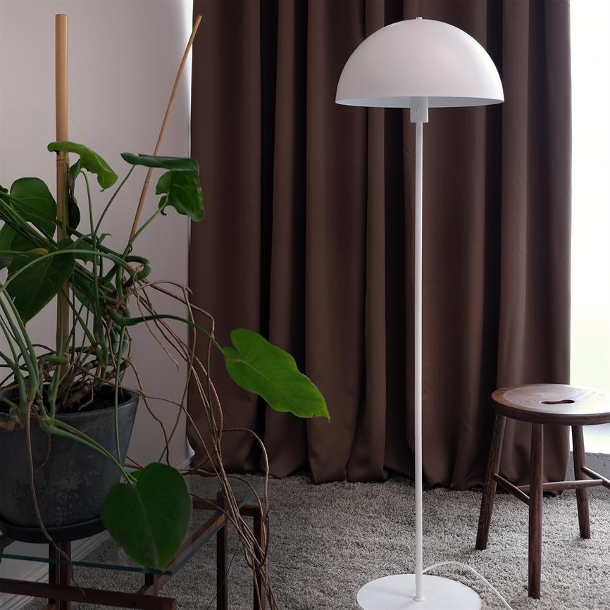 Dyberg Larsen Stockholm gulvlampe hvit metall
