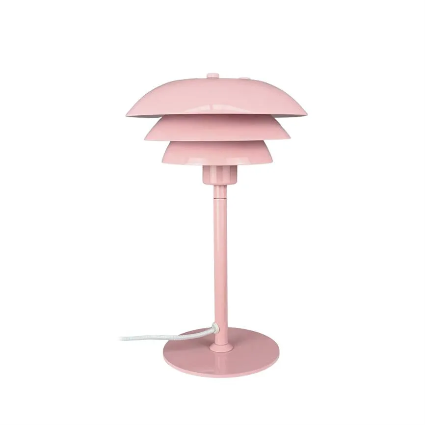 Dyberg Larsen Sixteen bordlampe rosa 16 cm