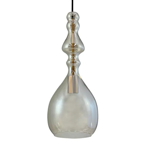 Dyberg Larsen Lea pendel rav munnblåst glass