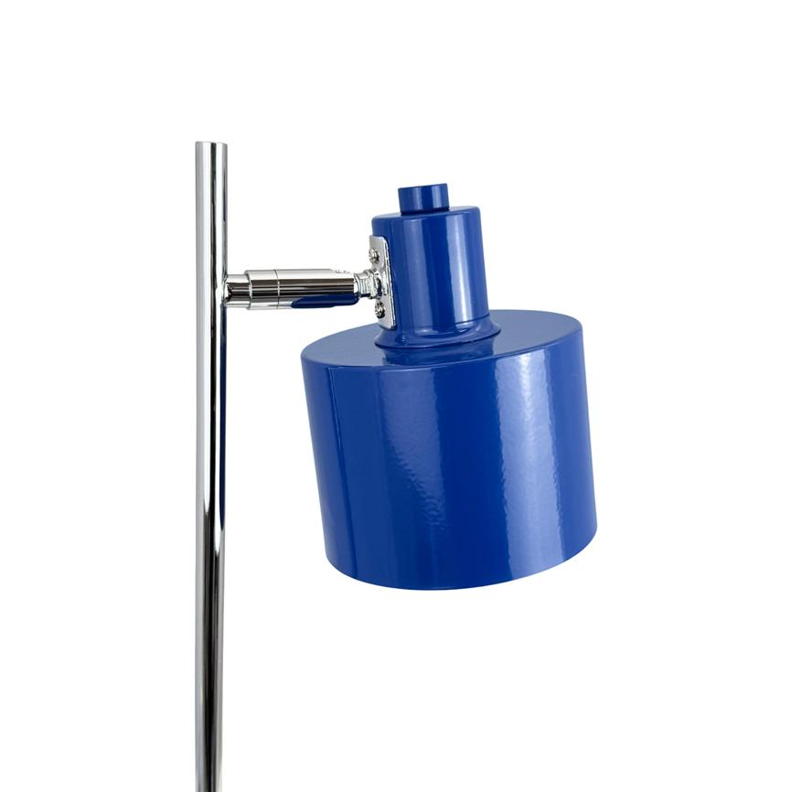 Dyberg Larsen Ocean bordlampe blå krom