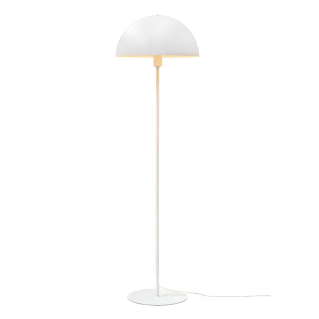 Dyberg Larsen Stockholm gulvlampe hvit metall