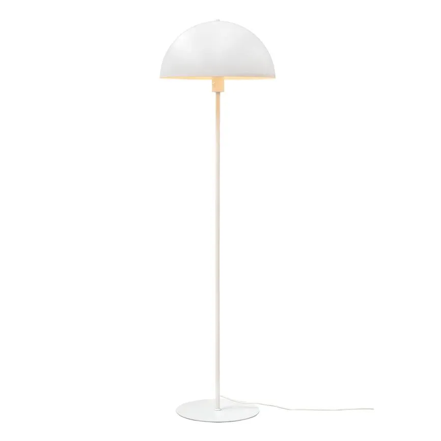 Dyberg Larsen Stockholm gulvlampe hvit metall