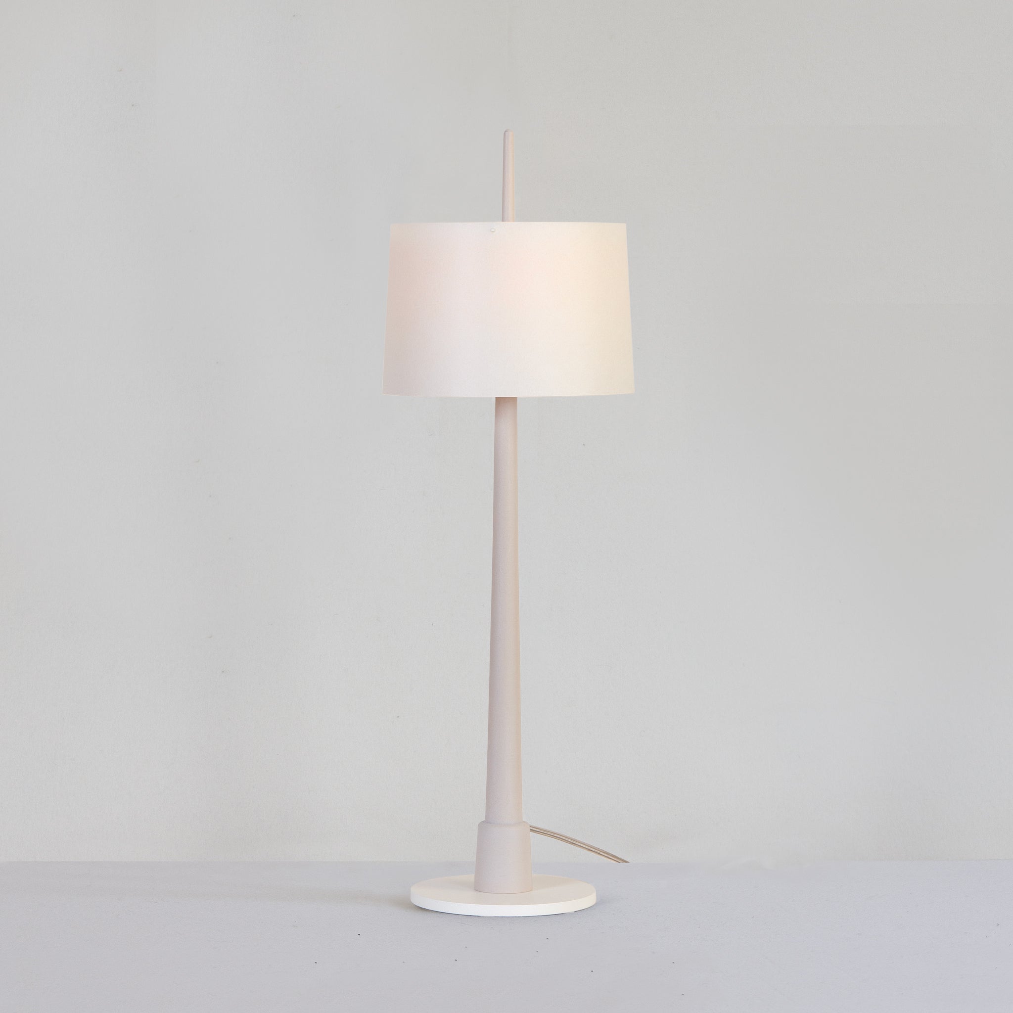 Zlamp Gadd bordlampe stor natur eik papir