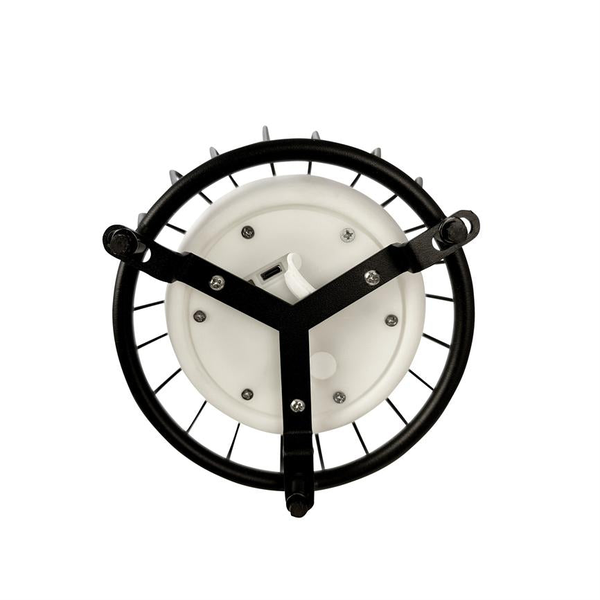 Dyberg Larsen Evesham Lantern Small lykt svart oppladbar