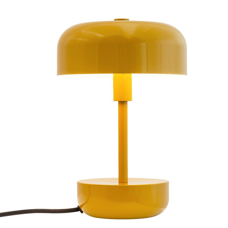 Dyberg Larsen Haipot bordlampe curry G9 retro