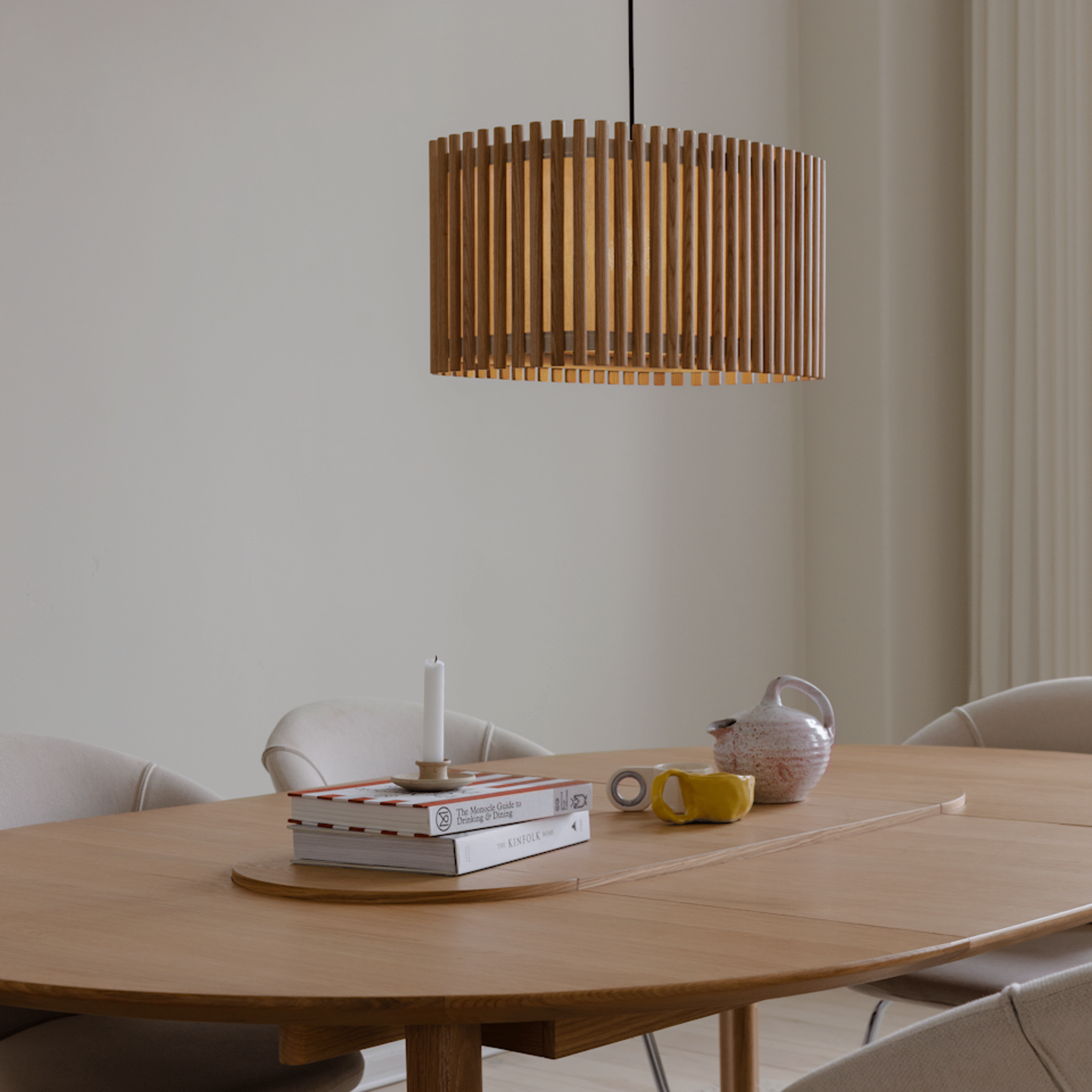 UMAGE Komorebi Rectangular lampeskjerm eik medium