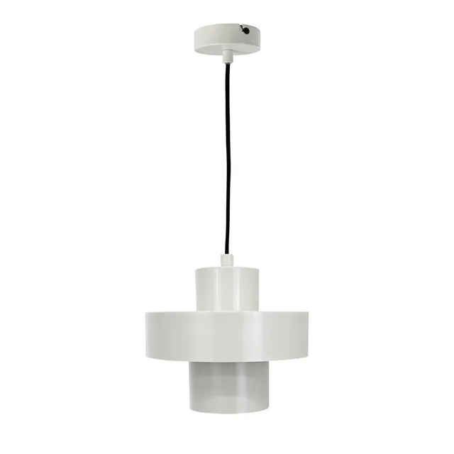 Dyberg Larsen Stoke pendel kit hvit geometrisk