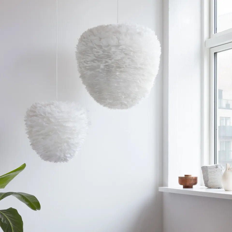 Umage Eos Evia lampskjerm hvit medium skyform