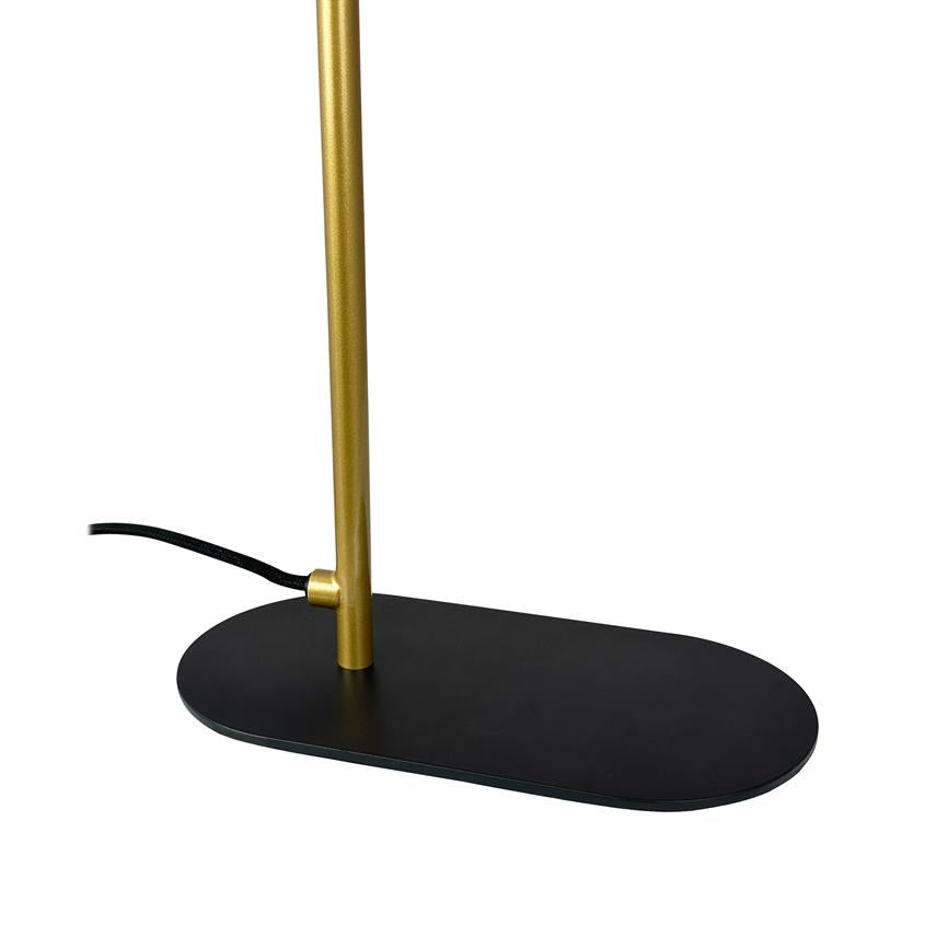 Dyberg Larsen Arch Mini bordlampe sort messing 32cm