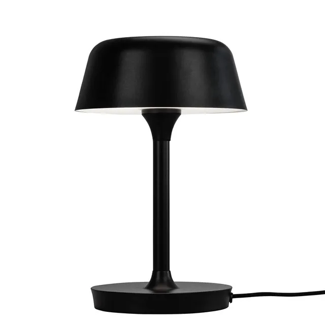 Dyberg Larsen Valencia bordlampe sort behagelig lys
