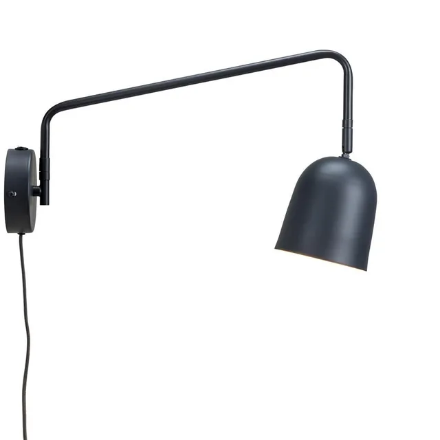 Dyberg Larsen Manchester vegglampe grå svingarm