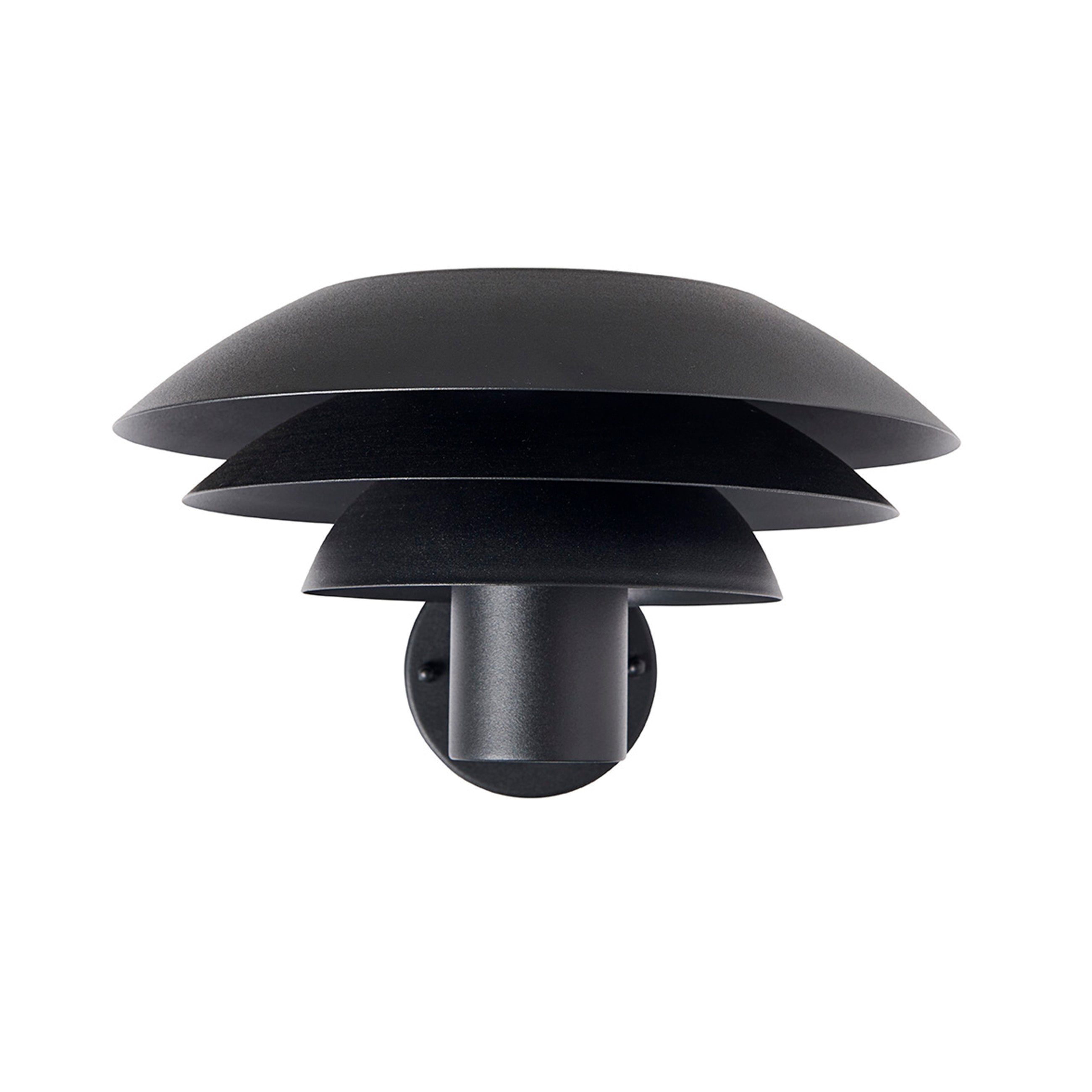 Dyberg Larsen DL31 utelampe svart aluminium
