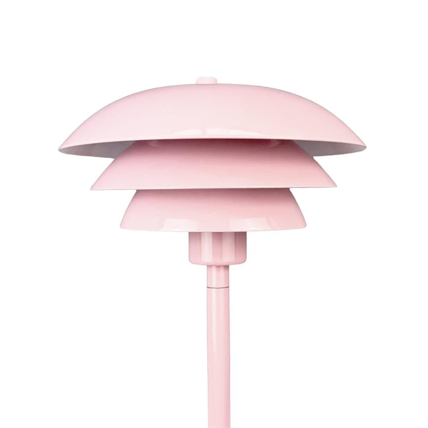 Dyberg Larsen Sixteen bordlampe rosa 25 cm